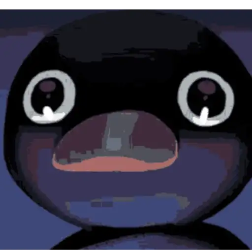 Figurinha: Pingu triste