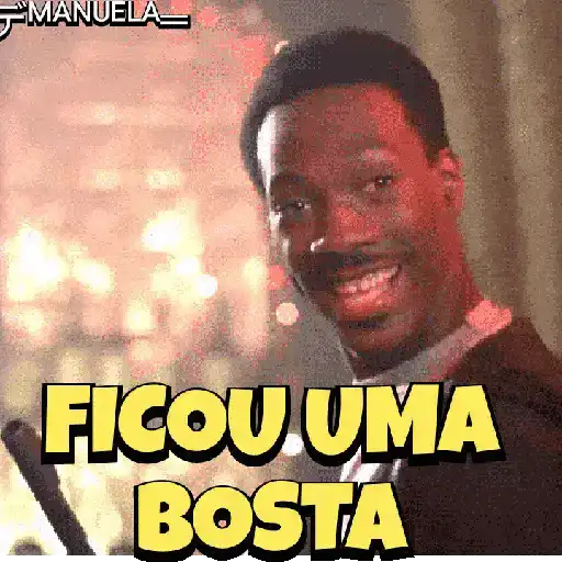 Figurinha: Eddie Murphy: Ficou uma bosta
