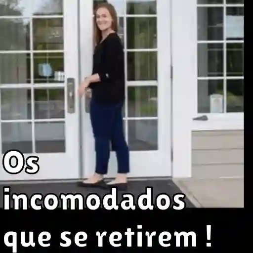 Figurinha: Os incomodados que se retirem!