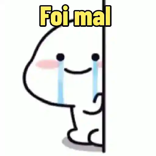 Figurinha: Pedindo desculpa