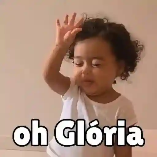 Figurinha: Oh Glória