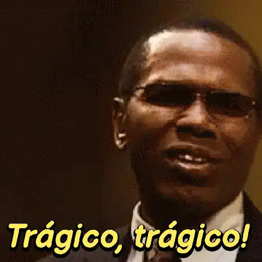 Figurinha: Trágico!