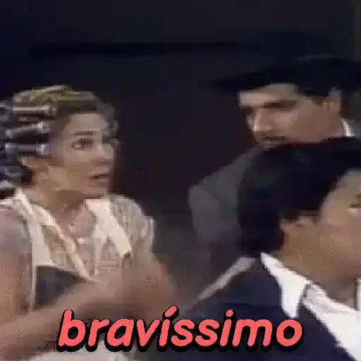 Figurinha: Dona Florinda aplaudindo bravissimo