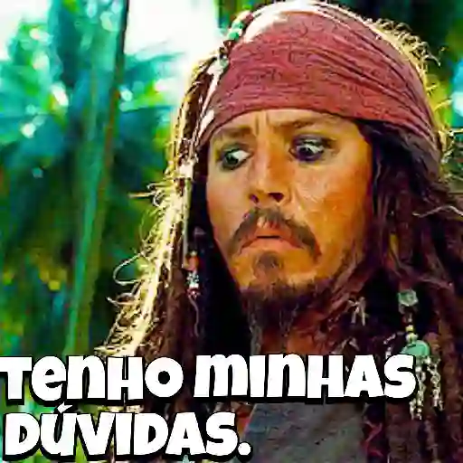 Figurinha: Tenho Minhas Dúvidas