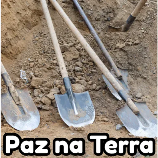 Figurinha: Paz na Terra