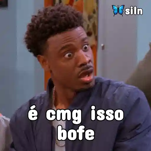 Figurinha: Que isso, bofe!