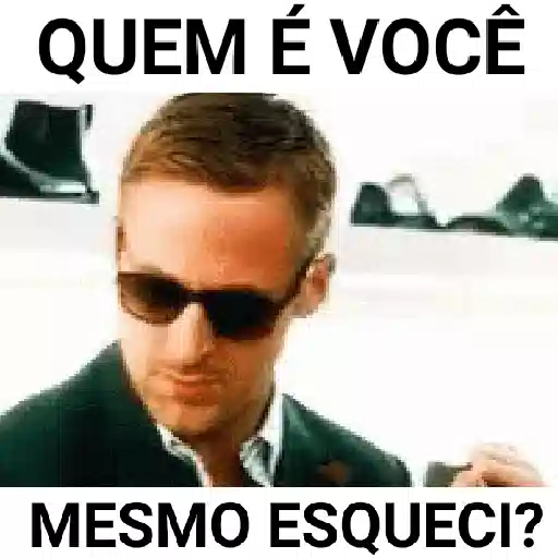 Figurinha: Ryan Gosling esqueceu?