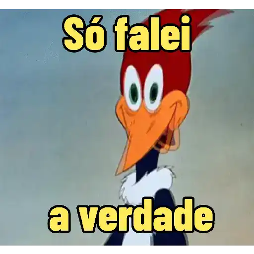 Figurinha: Pica-Pau: Só falei a verdade