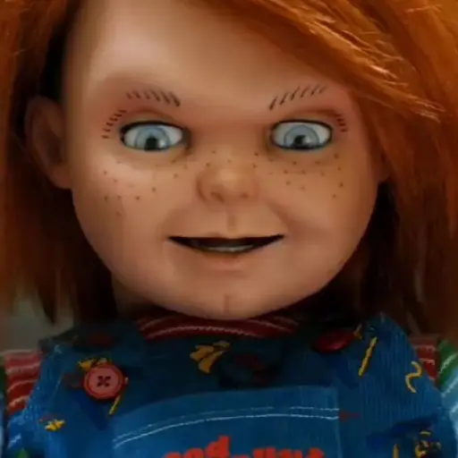 Figurinha: Chucky Sussurrando Segredos