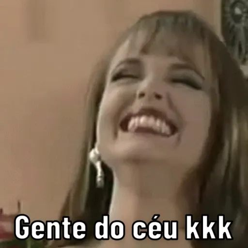 Figurinha: Gente do céu kkk