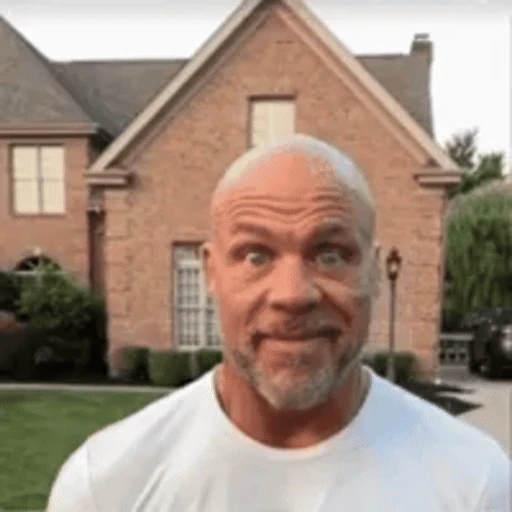 Figurinha: Kurt Angle encarando