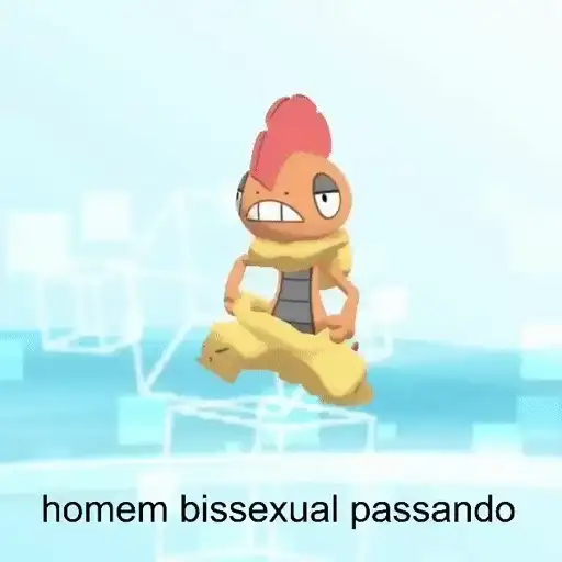 Figurinha: Homem bissexual passando