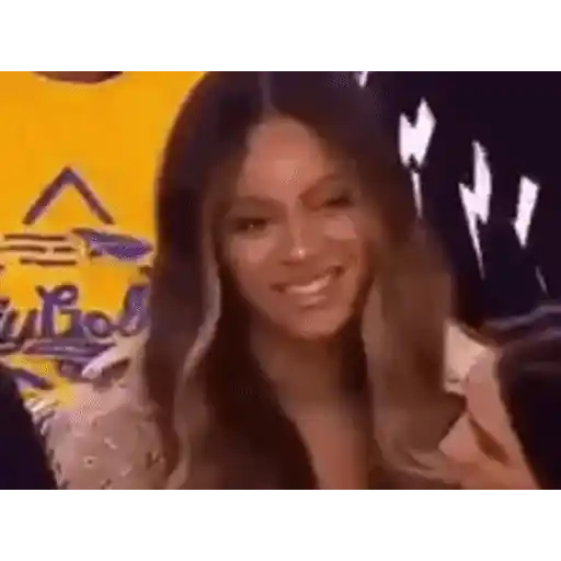 Figurinha: Beyoncé expressiva