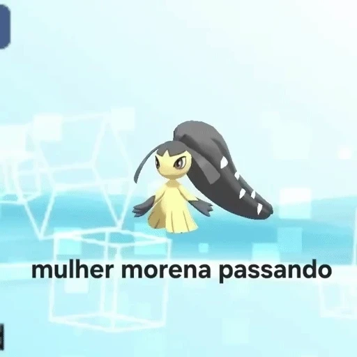 Figurinha: Mawile passando