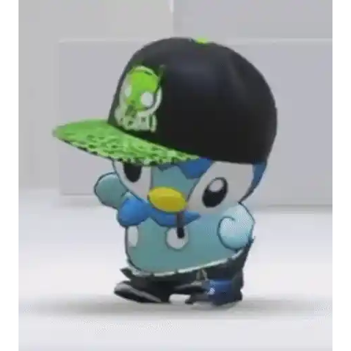 Figurinha: Piplup Estiloso
