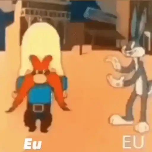 Figurinha: Eu vs Eu