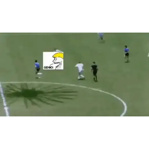Figurinha: Gol do Gênio!