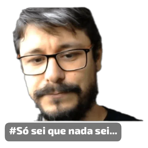 Figurinha: Só sei que nada sei