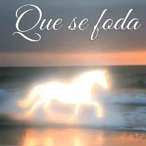 Figurinha: Que se foda
