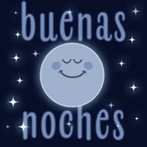 Figurinha: Buenas Noches