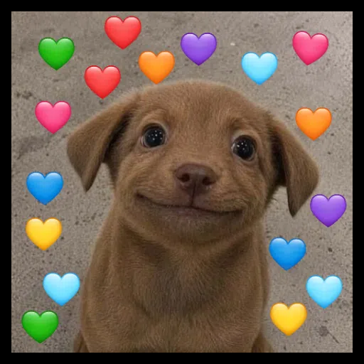 Figurinha: Cachorrinho Sorridente