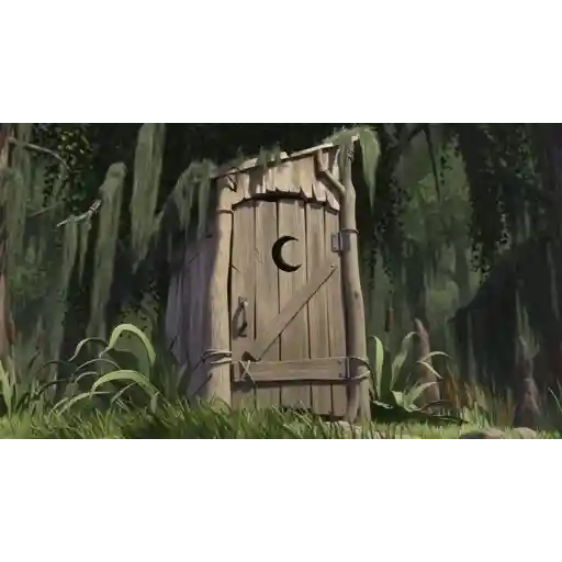 Figurinha: Shrek Saindo da Privada