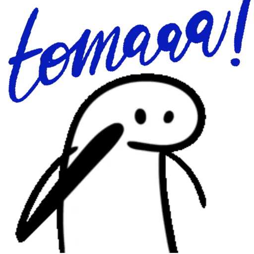 Figurinha: Temer com um personagem meme