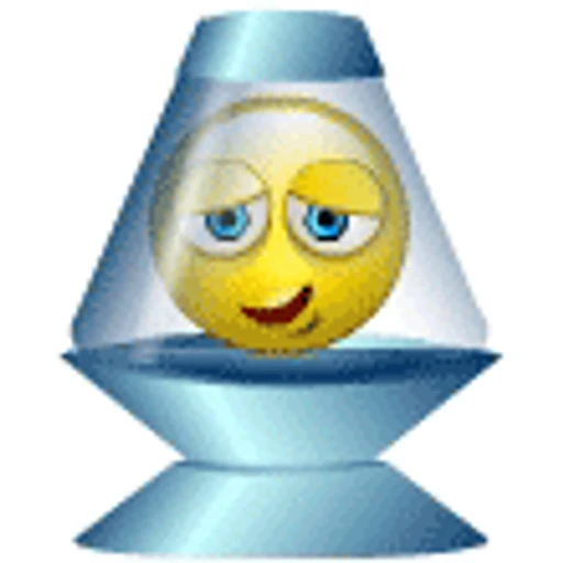Figurinha: Emoji na luminária