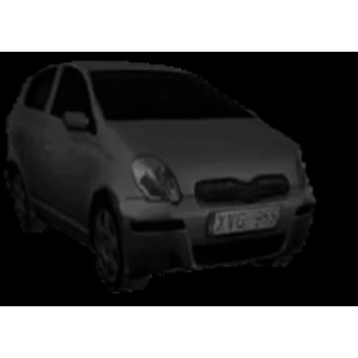 Figurinha: Toyota Yaris em movimento