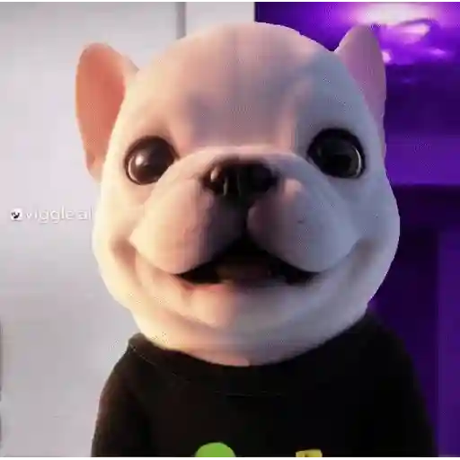Figurinha: Cachorro Dançante