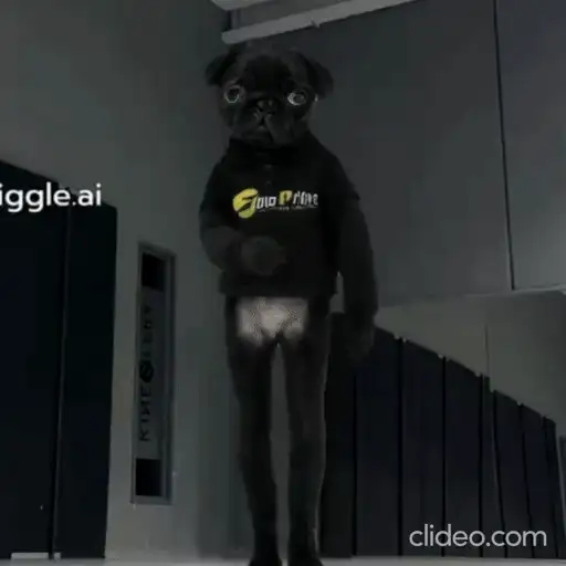 Figurinha: Cachorro Dançarino