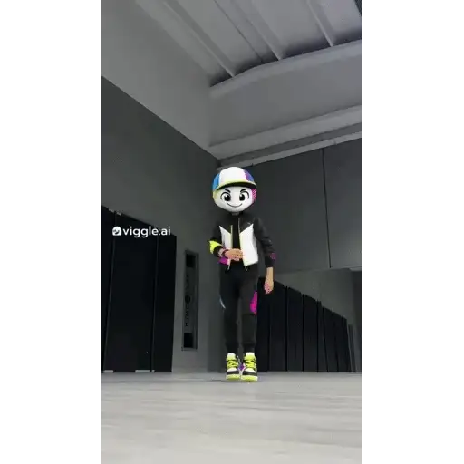 Figurinha: Dancinha Viggle AI