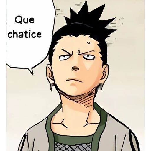 Figurinha: Shikamaru: Que chatice