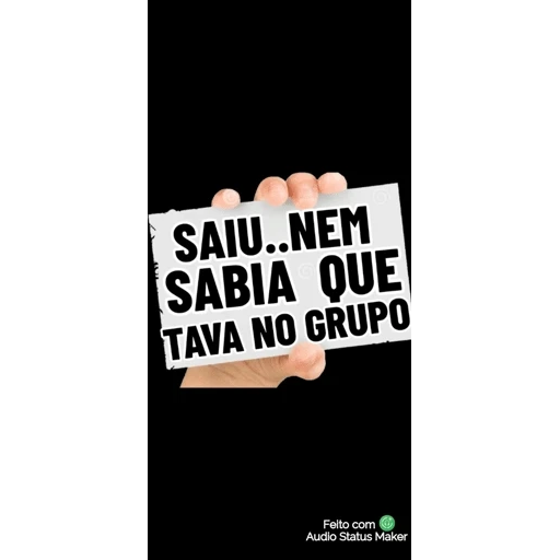 Figurinha: Saiu do Grupo