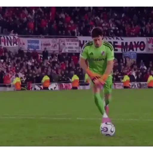 Figurinha: Goleiro fazendo embaixadinha