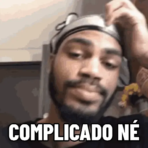 Figurinha: Complicado né