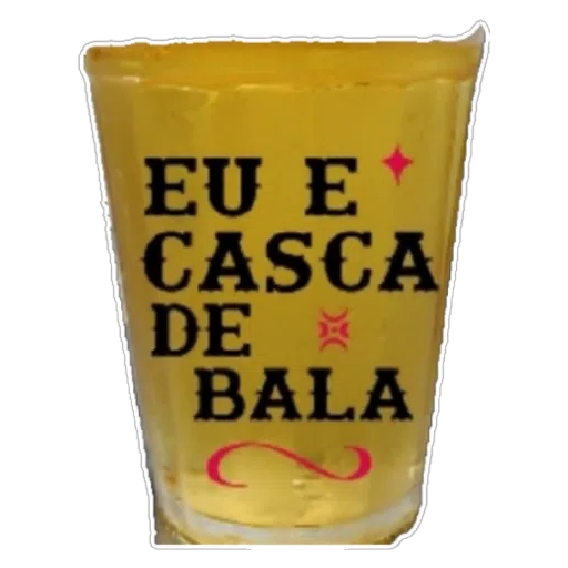Figurinha: Eu e Casca de Bala