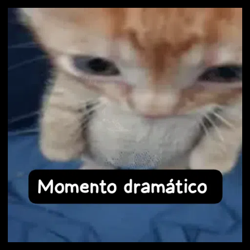 Figurinha: Momento dramático