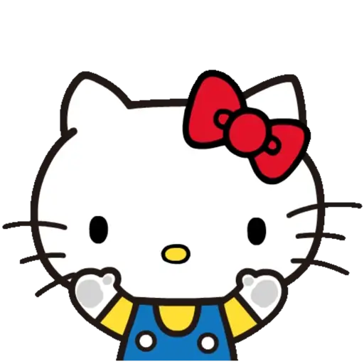 Figurinha: Hello Kitty irritada