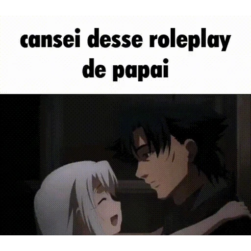 Figurinha: Cansei desse roleplay de papai