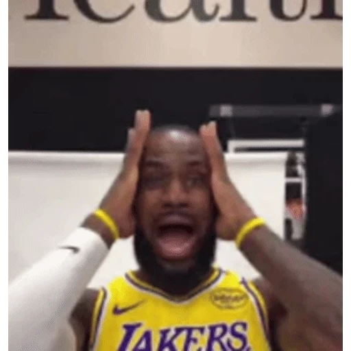 Figurinha: LeBron James Grito de Vitória