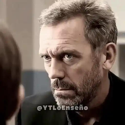 Figurinha: Dr. House Olhar Laser