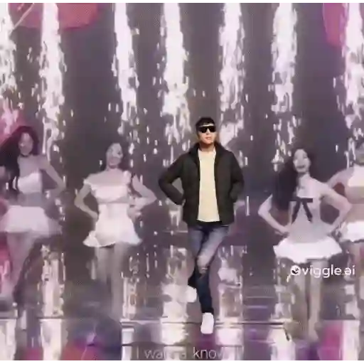 Figurinha: Dancinha Viggle AI