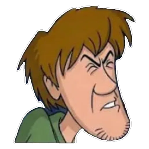 Figurinha: Shaggy Assustado
