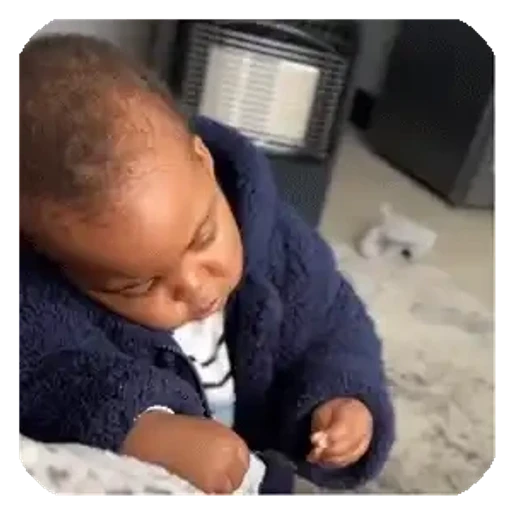 Figurinha: Bebê com sono
