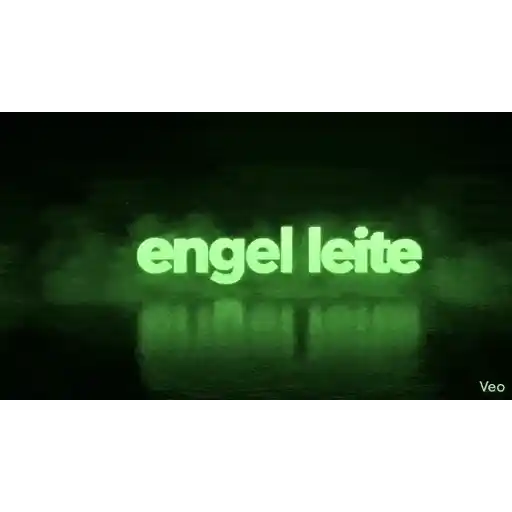 Figurinha: Engel Leite Logo Neon