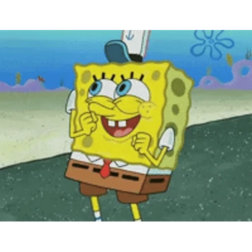 Figurinha: Bob Esponja: Ansiedade