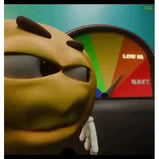 Figurinha: Emoji Analisador de Bait