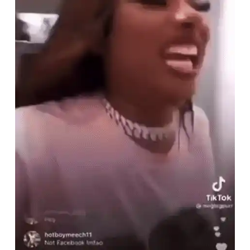 Figurinha: Megan Thee Stallion ao vivo