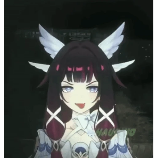 Figurinha: Personagem Anime Fazendo Cara de Deboche
